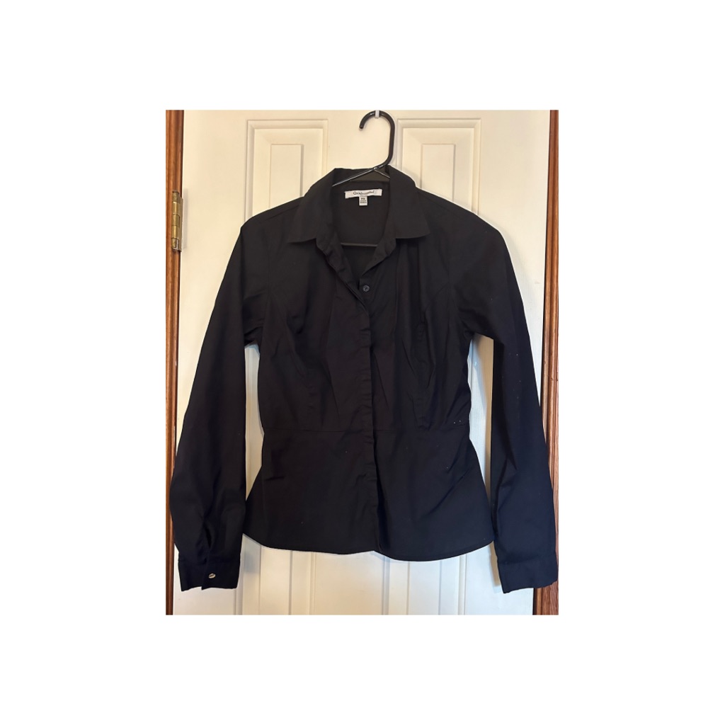 ‘Quintessential’ Black Button Down